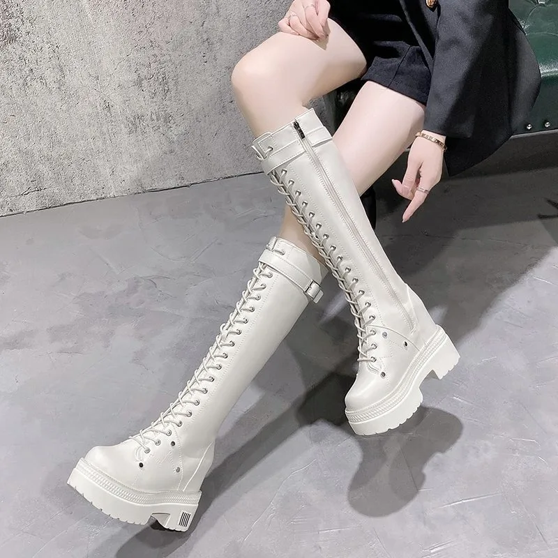 10CM New Women Platform Knee H - огляд і ціна Knee High Boots Women