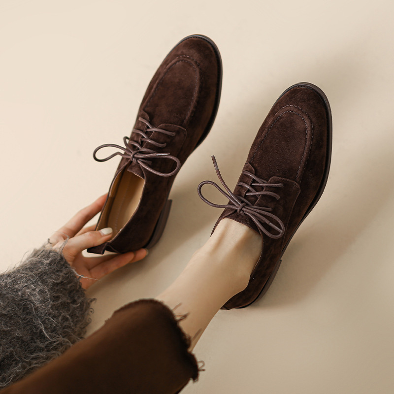 2025 Spring and Autumn New Wom - огляд і ціна Oxford Lace Up Women