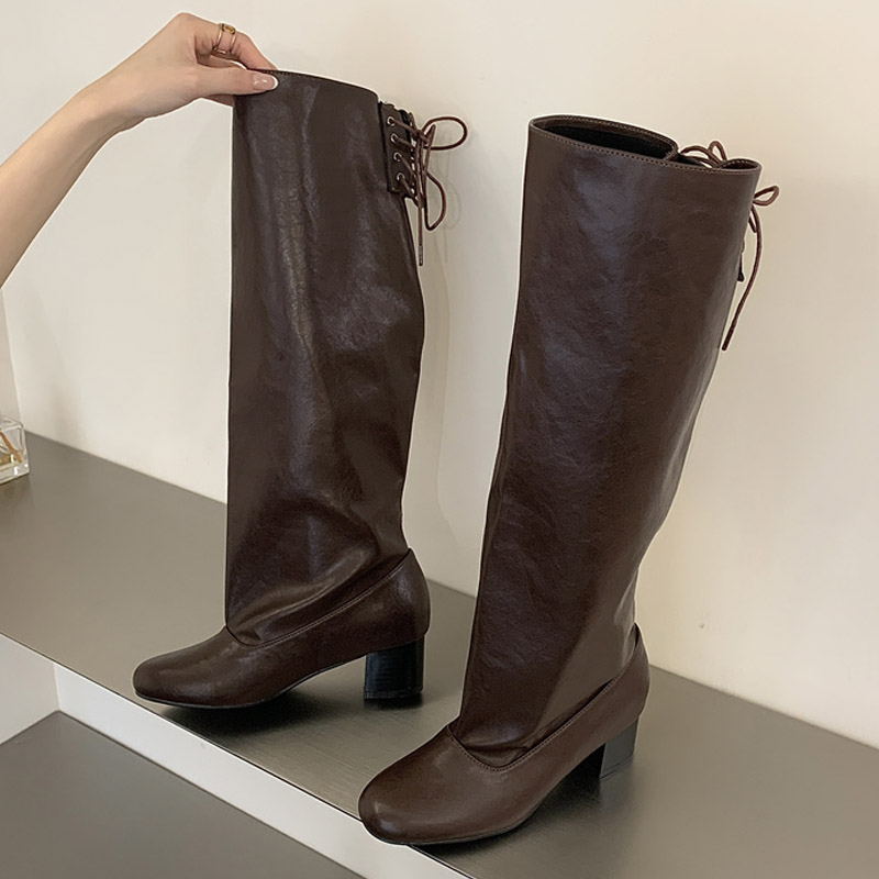2027 New Winter Fashion Design - огляд і ціна Knee High Boots Women
