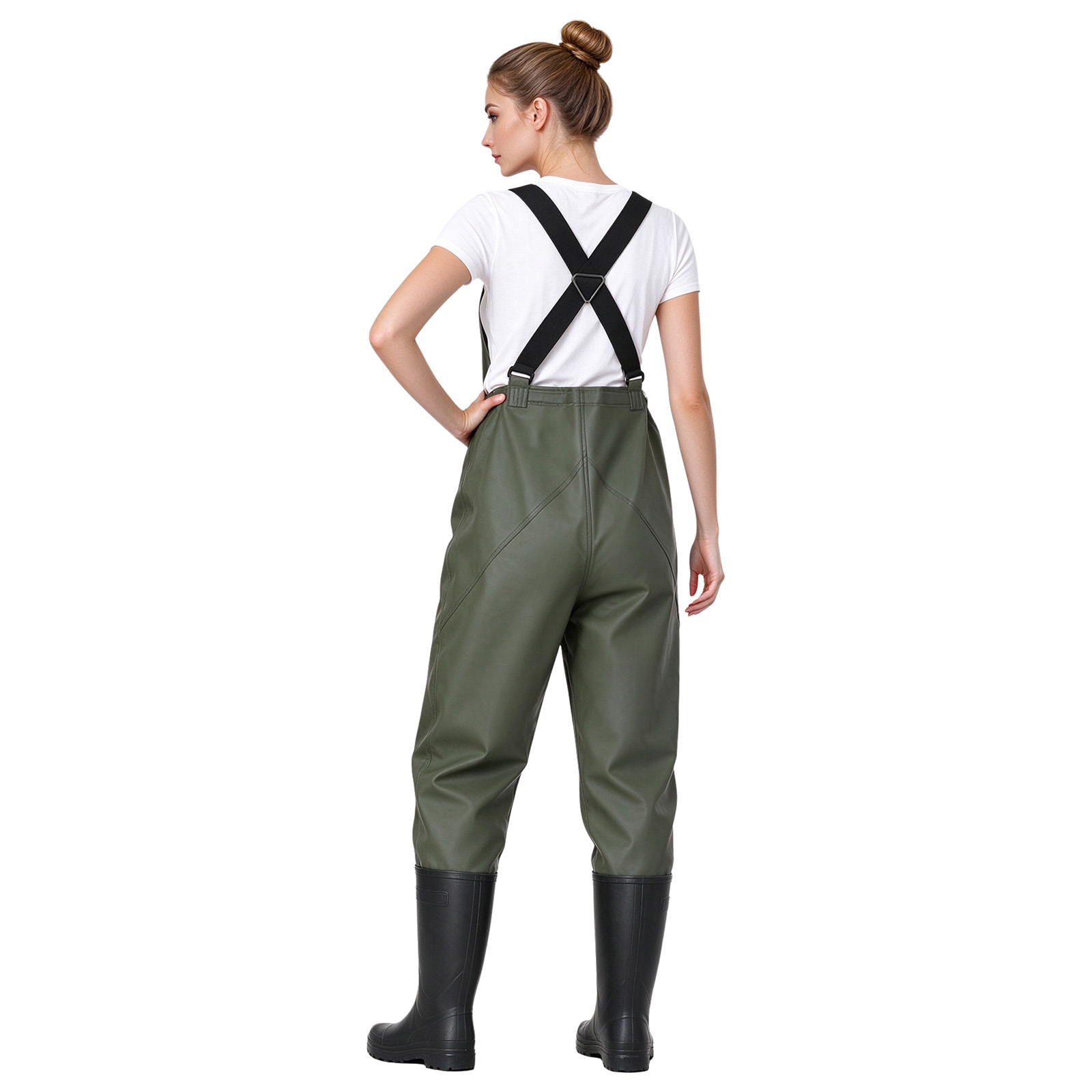 Women Half-body PVC Waders Pan - огляд і ціна Women Shoes Xxl