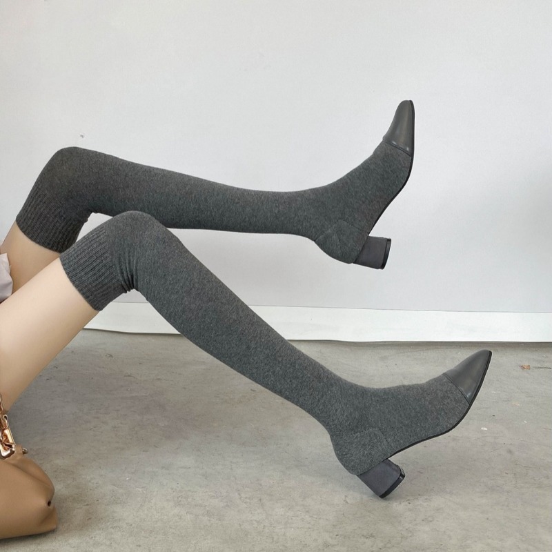 High Knee Sock Shoes 2025 New  - огляд і ціна Sock Boot Women
